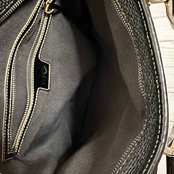 SOBELLA DOUBLE HANDLES NYLON PURSE - Picture 10 of 10